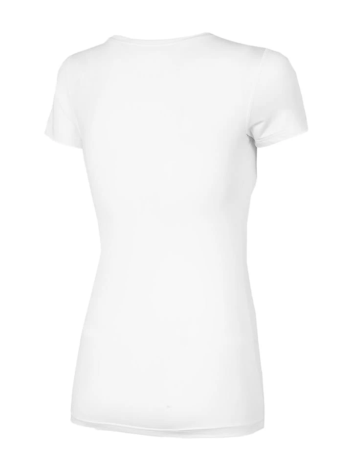 4F Funktionsshirt In Weiß 4 4F Funktionsshirt In Weiß – Bild 2