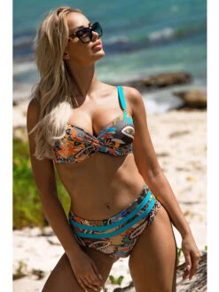 Bikini In Blau/ Bunt