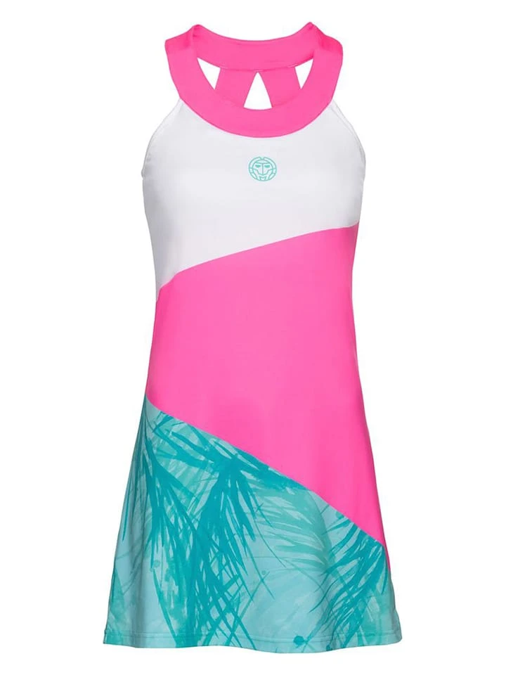 BIDI BADU Funktionskleid "Kali" In Pink/ Weiß/ Türkis 5 BIDI BADU Funktionskleid "Kali" In Pink/ Weiß/ Türkis – Bild 3