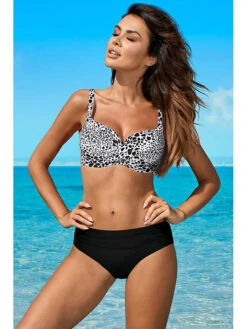 Bikini In Schwarz/ Weiß