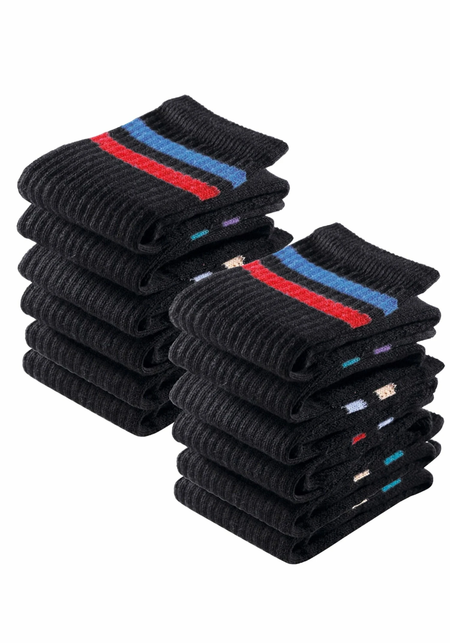 Tennissocken In Schwarz 3 Tennissocken In Schwarz