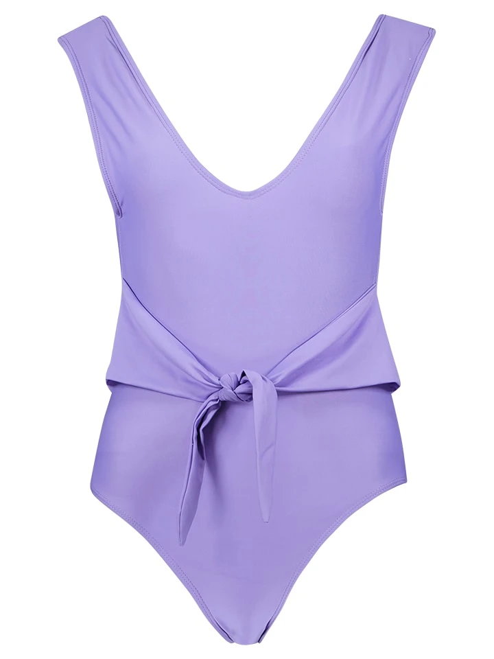 Badeanzug In Flieder 3 Badeanzug In Flieder