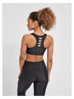 Hummel Sport-BH "TE Tola" In Schwarz -CMP || super.natural || Odlo Verkäufe hummel sport bh te tola in schwarz 5