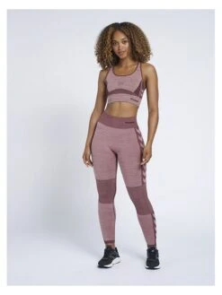 Hummel Trainingstop "Clea Seamless" In Bordeaux -CMP || super.natural || Odlo Verkäufe hummel trainingstop clea seamless in bordeaux 6