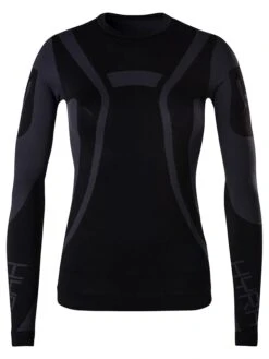 Funktionsunterhemd "Piacenza" In Schwarz/ Anthrazit