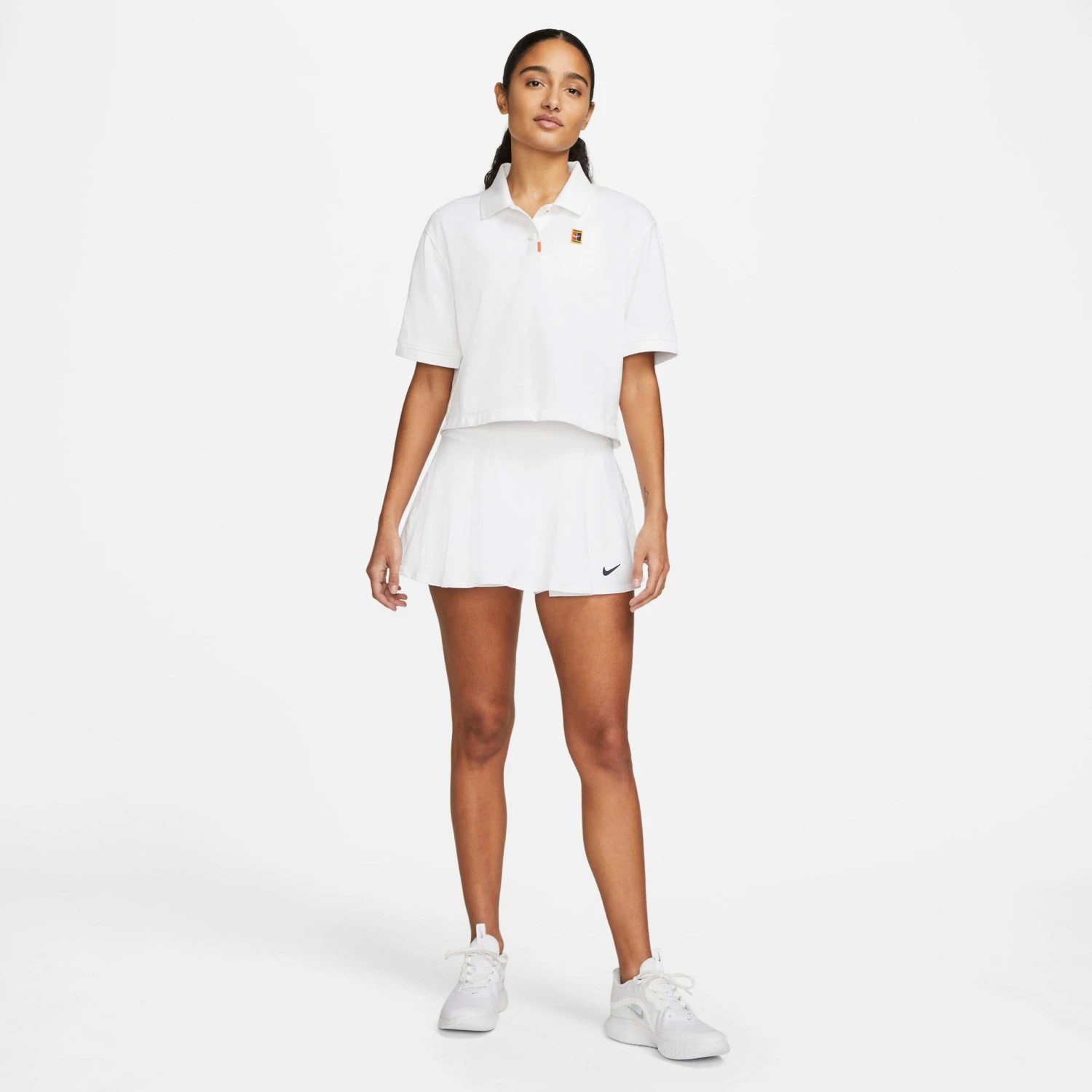 Nike Performance Tennisrock Victory In White-black 10 Nike Performance Tennisrock Victory In White-black – Bild 8