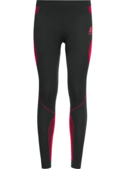 Odlo Funktionsunterhose "Performance Evolution Warm" In Schwarz/ Rot