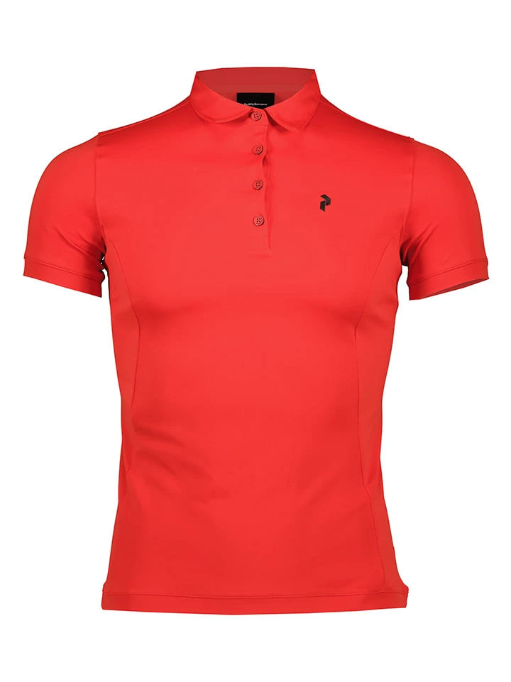 Peak Performance Funktionspoloshirt "Alta" In Rot 3 Peak Performance Funktionspoloshirt "Alta" In Rot