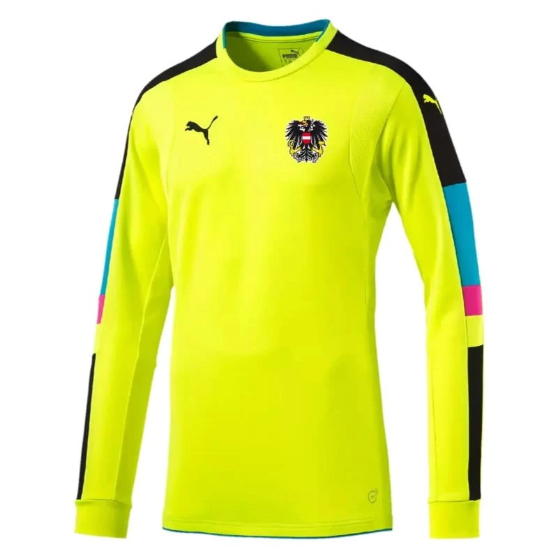 Puma Fußball Fan-Artikel Österreich Goalkeeper Home Jersey 2017/2018 Women Yellow 3 Puma Fußball Fan-Artikel Österreich Goalkeeper Home Jersey 2017/2018 Women Yellow