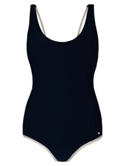 Badeanzug In Dunkelblau