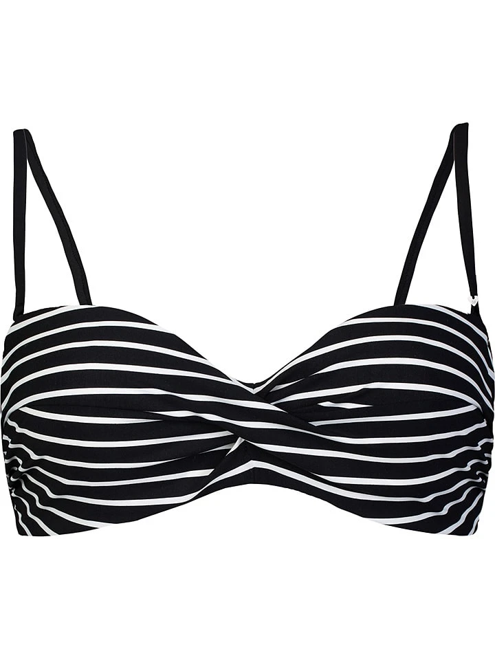 Bikini-Oberteil In Schwarz/ Weiß 2 Bikini-Oberteil In Schwarz/ Weiß