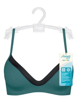 Sloggi Bikini-Oberteil In Grün/ Schwarz -CMP || super.natural || Odlo Verkäufe sloggi bikini oberteil in grun schwarz 6