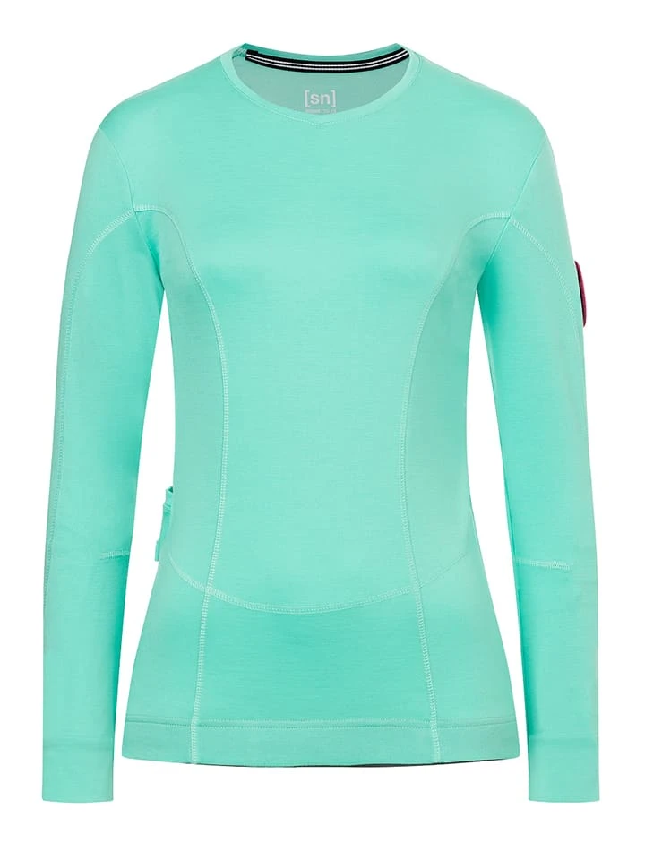 Super.natural Trainingsshirt "Grava" In Türkis 8 Super.natural Trainingsshirt "Grava" In Türkis – Bild 6