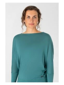 Super.natural Yogashirt "Kula" In Türkis -CMP || super.natural || Odlo Verkäufe super natural yogashirt kula in turkis 3