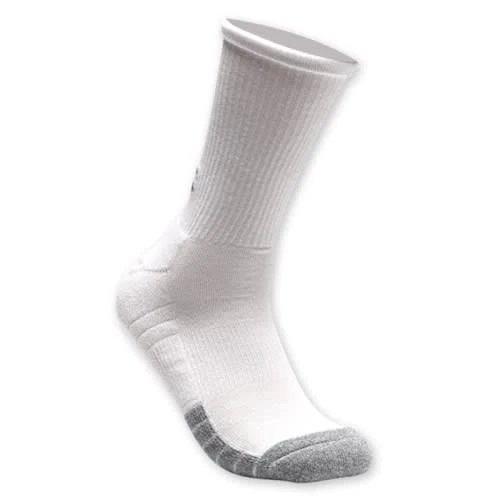 Under Armour Fitness Socken HeatGear Crew Socks 3er-Pack White 4 Under Armour Fitness Socken HeatGear Crew Socks 3er-Pack White – Bild 2