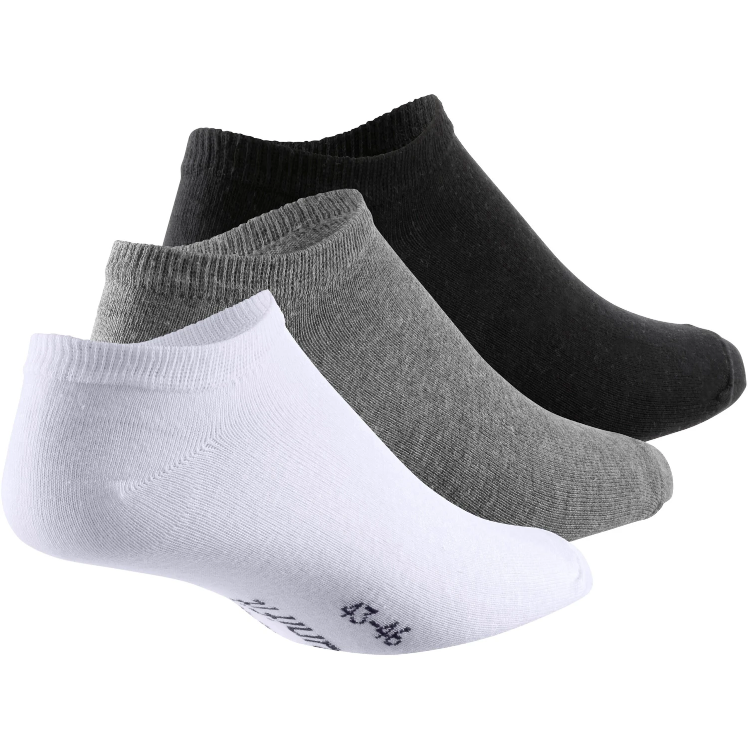 Socken Pack 3er Pack In Schwarz-weiß-grau 4 Socken Pack 3er Pack In Schwarz-weiß-grau – Bild 2