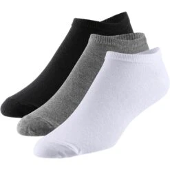 Socken Pack 3er Pack In Schwarz-weiß-grau
